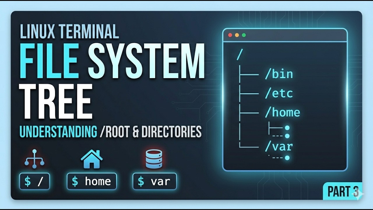 Linux File System Explained: The Directory Hierarchy Standard - YouTube