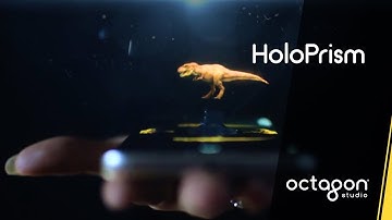 Holographic Pyramid for Smartphone: Holoprism | Octagon Studio