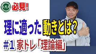 【骨盤力家トレ】#1「理論編」理に適ったカラダの操り方とは？