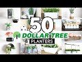 50 DIY Dollar Tree Decor Ideas | Best Budget-Friendly DIY Planters for 2021!