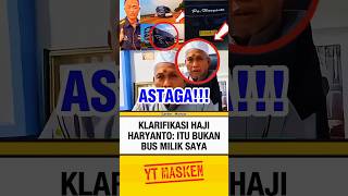 Haji Haryanto Itu Bukan Bus Milik Saya beritaterkini trending fyp shorts shorts