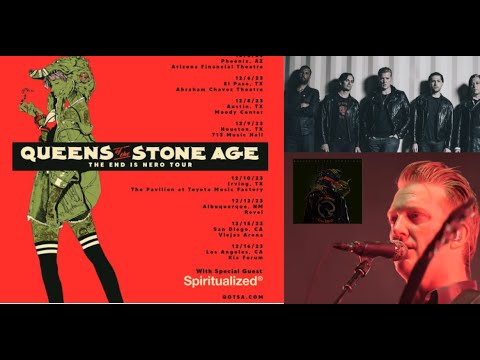 Queens Of The Stone Age tour 2023 “In Times New Roman…“ tour w/ Spiritualized - dates/venues