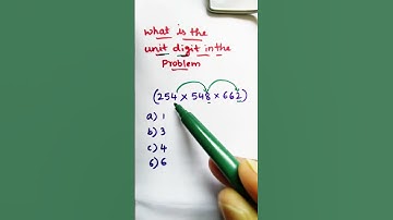Unit Digit Trick for Big Numbers #shorts #maths #UnitDigitTrick  #MathShortcut   #CompetitiveExam