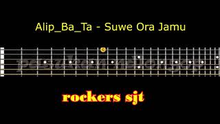 Alip_Ba_Ta - Suwe Ora Jamu guitar