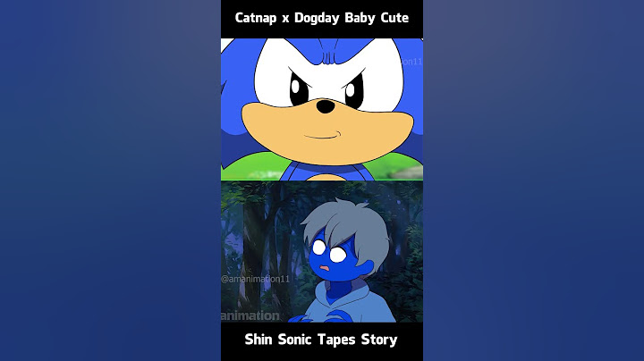 SHIN SONIC x TAILS SO BABY Cute story?! (The Sonic Tapes Animation)