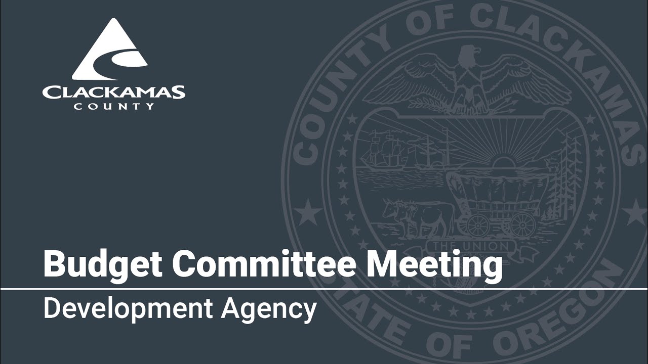Development Agency Budget Presentation - 2024 Budget Committee Meetings