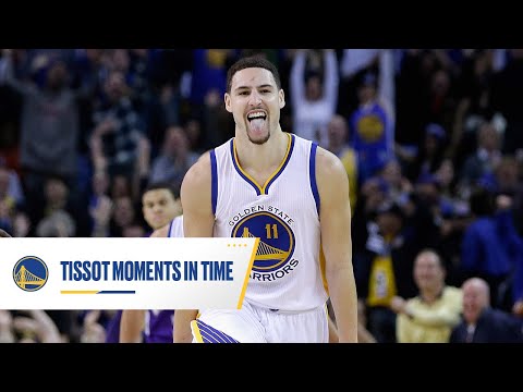Tissot Moments in Time | Klay Thompson Scores NBA Record 37 POINTS in a Quarter
