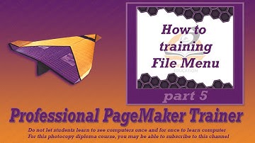 PageMaker training part 5 / PageMaker 7.0 tutorial 2020 / MageMaker file tutorial / Hindi