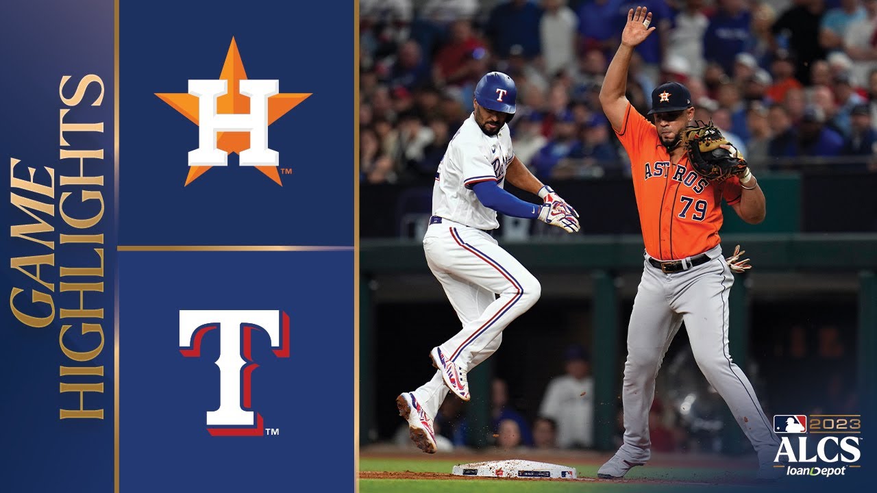 Astros vs. Rangers ALCS Game 3 Highlights (10/18/23)