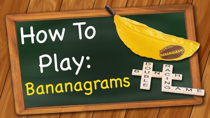  Double Bananagrams Word Game - For Up To 16 Players