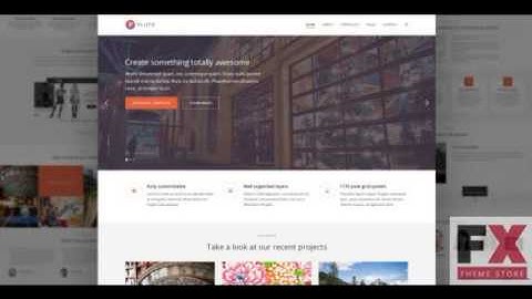 Preview Pluto Parallax HTML Portfolio Template TForest