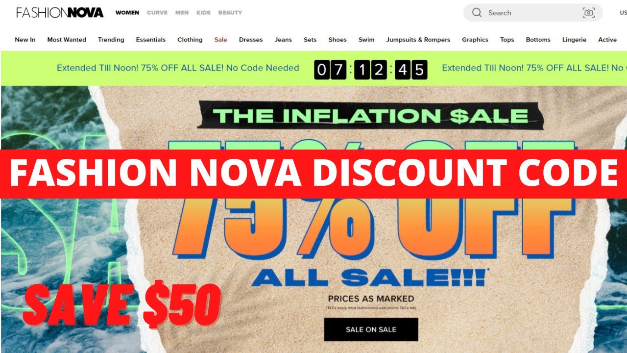 Fashion Nova Discount Code 50 Off SAVE 50 Fashion Nova Coupon