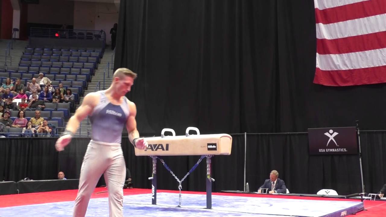 Steve Legendre Pommel Horse 2016 P&G Championships Sr. Men Day 2