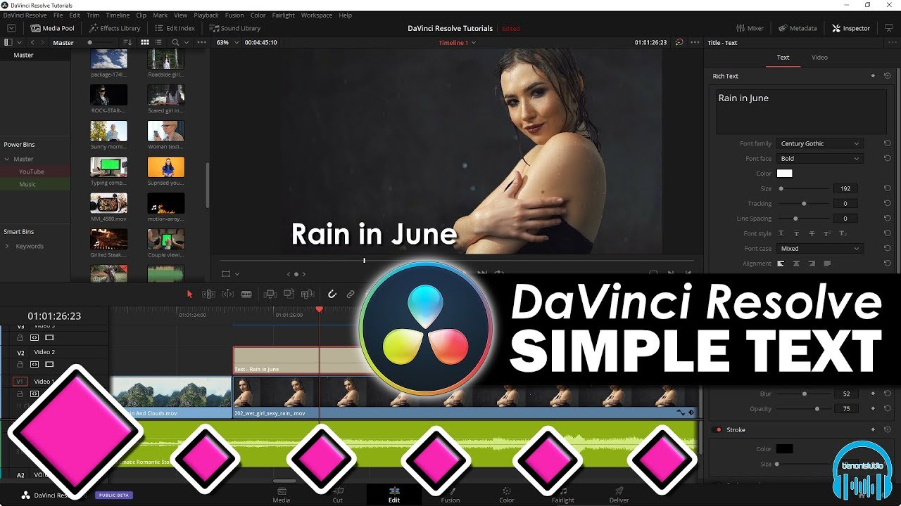 davinci resolve free animation