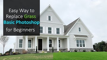 Grass Replacement - Adobe Photoshop for Beginners | Easy Tutorial | Latest Video - 2021