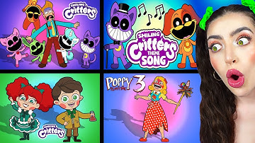 ALL REJECTED SMILING CRITTERS CARDBOARD ANIMATIONS! (Smiling Critter & POPPY PLAYTIME Huggy Wuggy!)