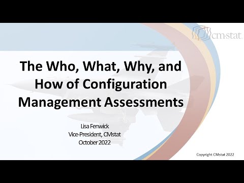 Configuration Management Assessments