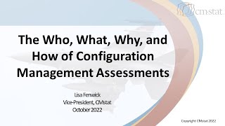 Configuration Management Assessments
