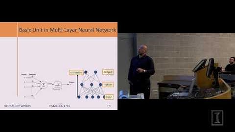 Lecture #11 - Neural Networks (Part - 1)