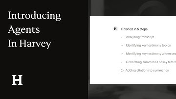 Harvey Agents Explained: AI Workflows That Plan, Adapt, and Interact