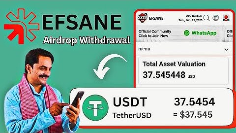 EFSANE Withdrawal | How to Withdraw Frozen EFS Tokens to Exchanges ?