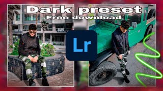 Dark preset 🖤🏴‍☠️Lightroom mobile Free download |Without password screenshot 5