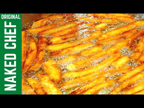 CRISPY CHIPS How to Make fries chunky chip shop cook cooking pan fried fish and with chef