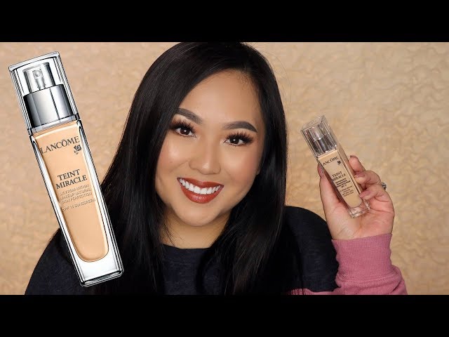 forhindre hele Diskriminere Lancome Teint Miracle Radiant Foundation First Impression - YouTube