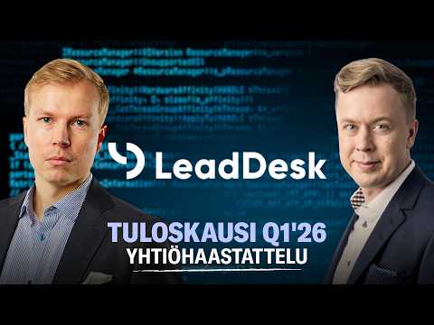 LeadDesk Q1'26: ”All in on AI”