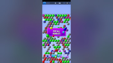 Bubble Shooter - Bubble Shooter Gameplay - Level 456 and 457