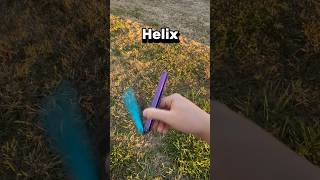 Butterfly knife trick - helix #balisong #butterflyknife #shorts #tutorial #knifetricks #fidget #toy
