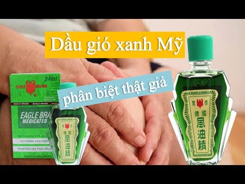 hqdefault Dầu gió xanh Mỹ hiệu con Ó Eagle Brand Medicated Oil 24ml