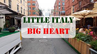 ⁴ᴷ⁶⁰ NYC Phase 4 Reopening (Narrated) : Little Italy, Manhattan (July 24, 2020)