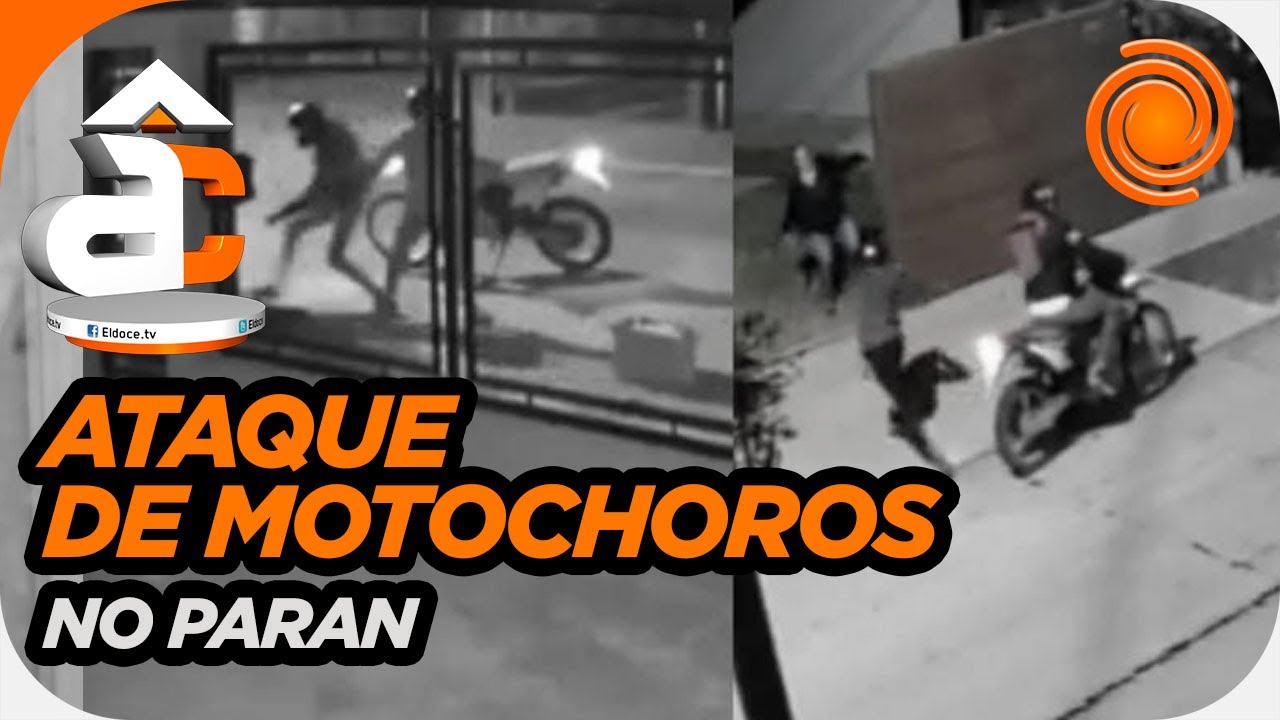 Así atacan los motochoros en Córdoba: en 15 minutos, dos robos en dos barrios de la ciudad