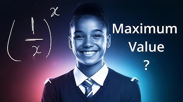 The Maximum value of 1/x^x | CBSE Class 12 Math AOD