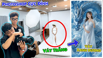 Hậu Trường Mẹ Bầu Chụp Ảnh Rồng Cho Em Bé Zino - Vê Vê Channel