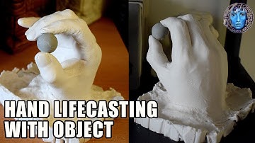 Quick & Messy Alginate Hand Lifecasting With Object