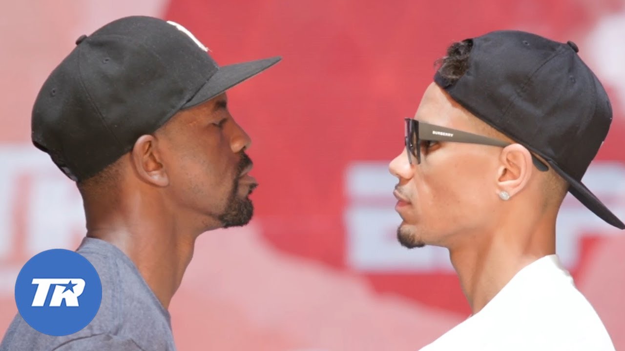 Jamel Herring & Jamaine Ortiz Would Not Separate During Faceoff + Janibek Stares Down Dignum