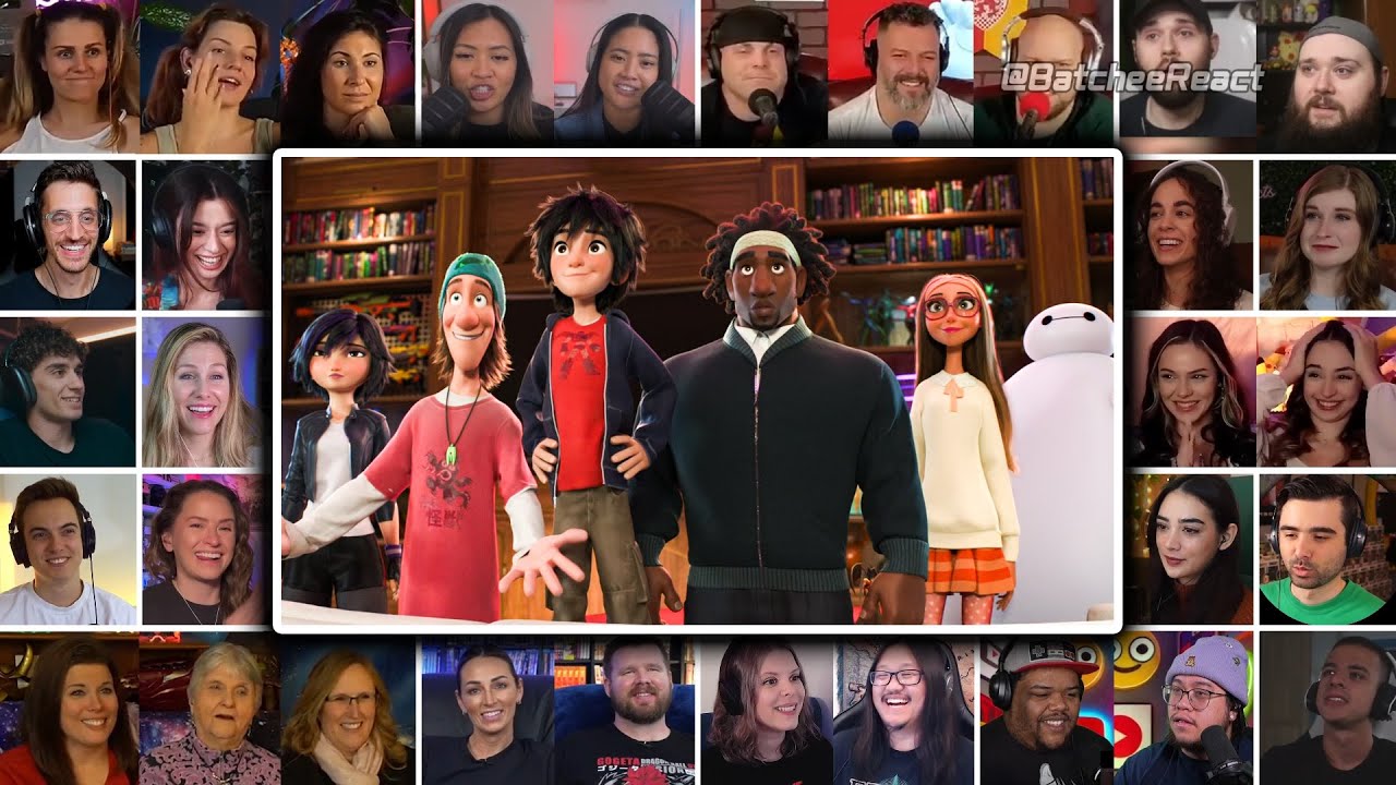 Becoming Superheros| Big Hero 6 (2014) Reaction Mashup