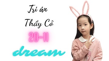 Ninh Dương Bảo Ngọc lớp 2A Trường Tiểu Học Minh Khai A tri ân thầy cô nhân ngày 20 tháng 11