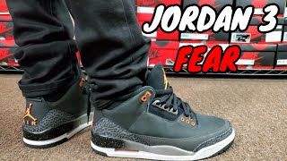 AIR JORDAN 3 FEAR REVIEW & ON FEET