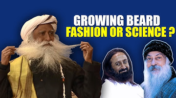 Growing Beard - Fashion Or Science ? | Sadhguru
