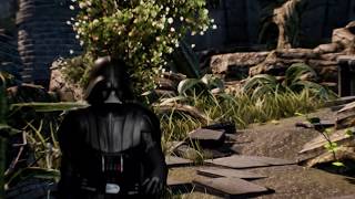 Vader walking away from clone wars  ----------------------------------(unreal engine animation test)