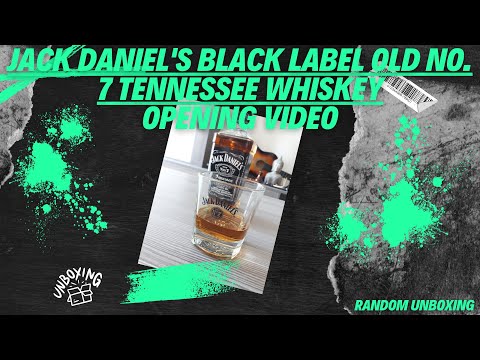 Jack Daniel's Black Label Old No. 7 Tennessee Whiskey - Opening Video