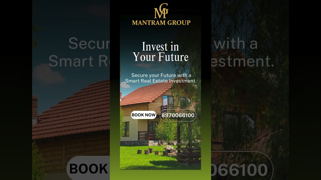 Invest in Real estate and Discover the art of Luxury living WhatsApp/Call at 8970066100 