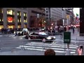 President Obama's motorcade in NYC