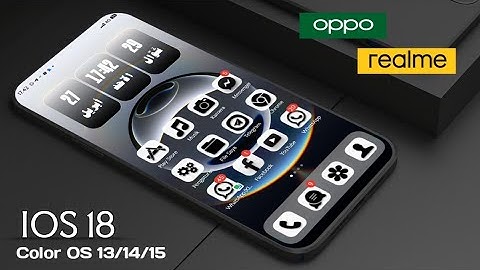IOS 18 Theme For Oppo Realme OS 13,14 & 15