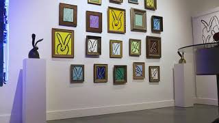 Celebrity Hunt Slonem Paintings at New River Fine Art in HUNT SLONEM: Through the Looking Glass Profile