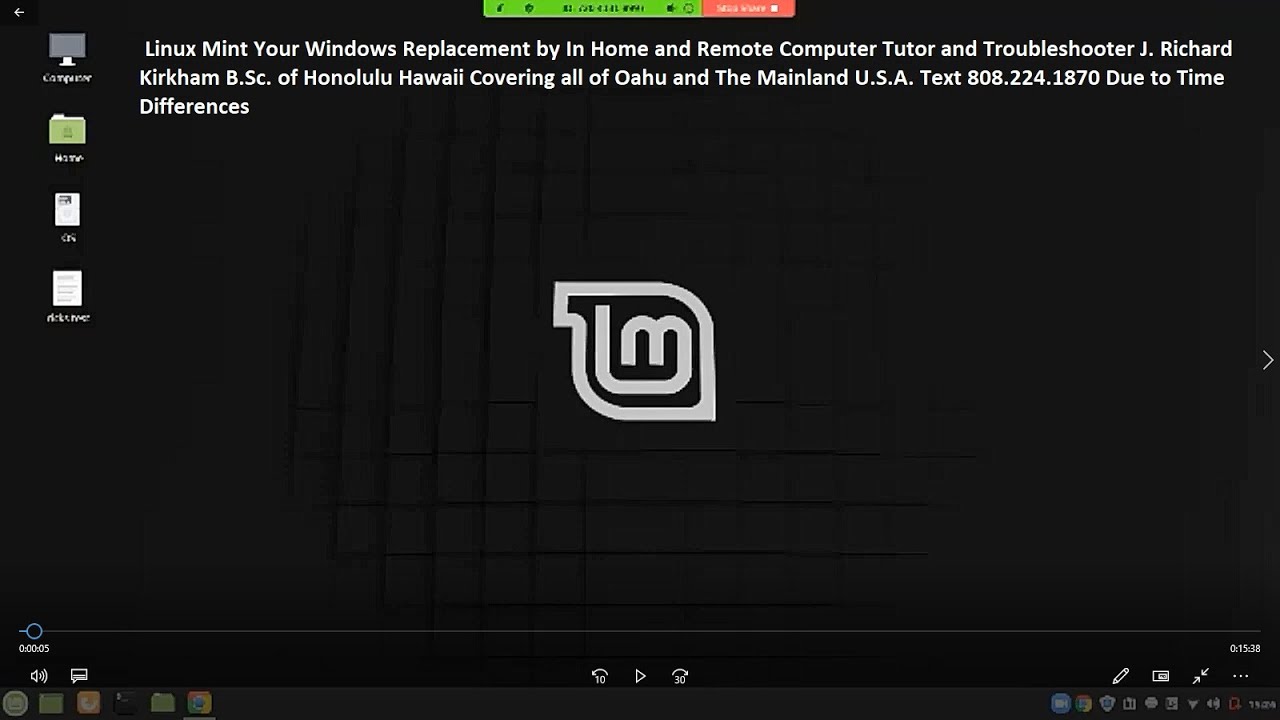 Linux Mint Your Windows Replacement by Computer Tutor Rick Kirkham of