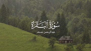 سورة البقرة | عبدالرحمن مسعد 🕯️